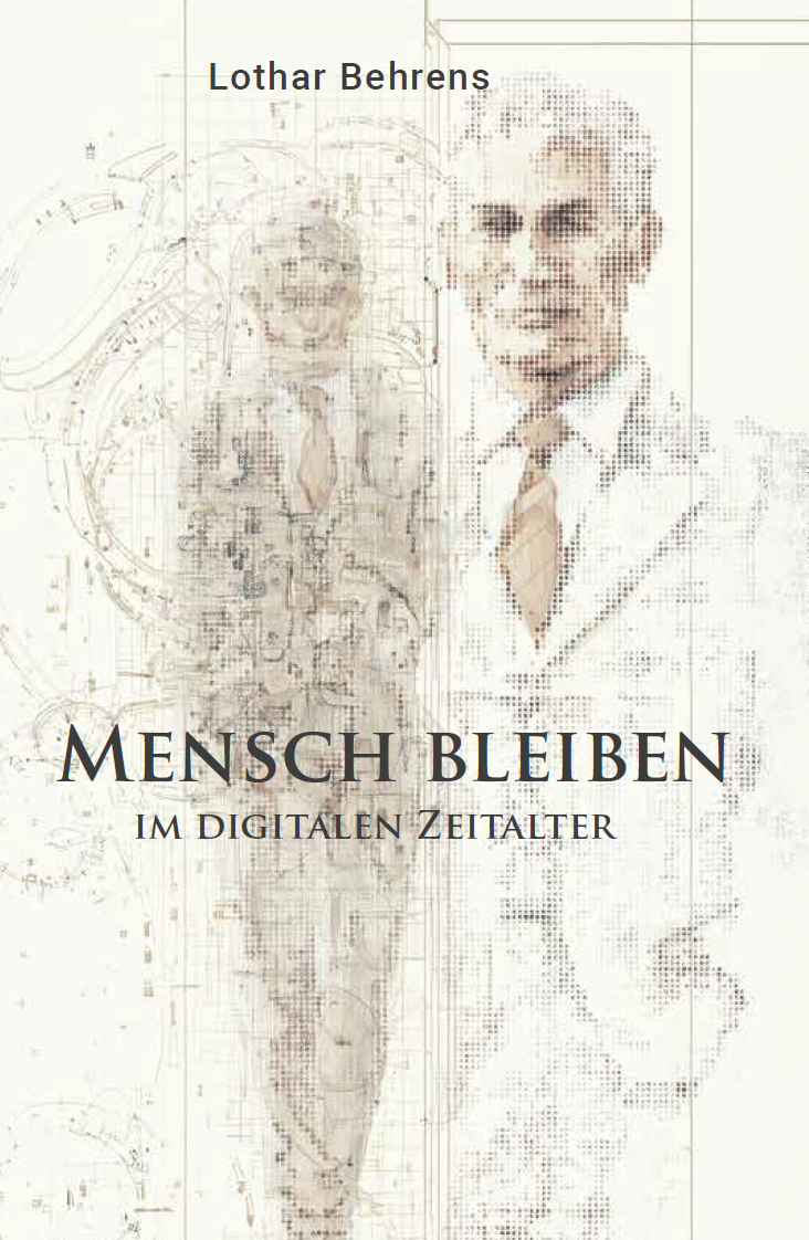 Buchcover: Mensch bleiben im digitalen Zeitalter